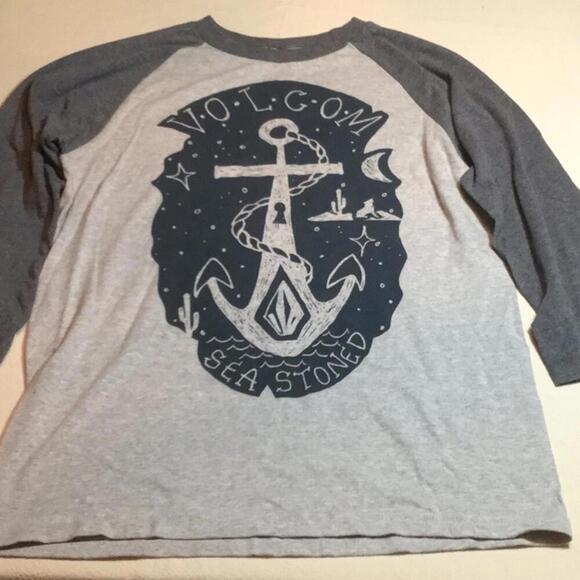 🍁Volcom baseball style shirt Small🍁 - Picture 4 of 7